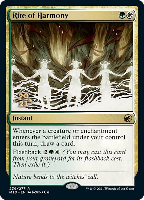 Rite of Harmony (236) [Prerelease Cards]
