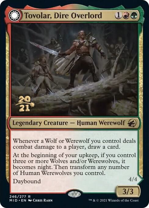 Tovolar, Dire Overlord (246) [Prerelease Cards]