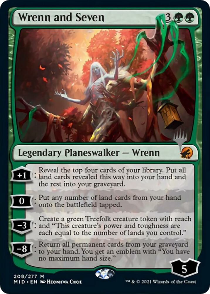 Wrenn and Seven (208) [Innistrad: Midnight Hunt Promos]