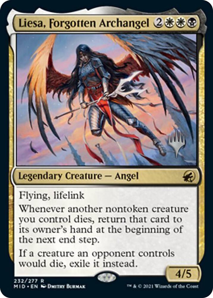 Liesa, Forgotten Archangel (232) [Innistrad: Midnight Hunt Promos]