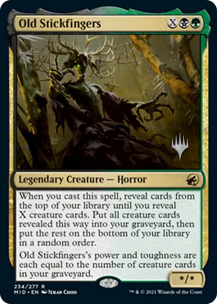 Old Stickfingers (234) [Innistrad: Midnight Hunt Promos]
