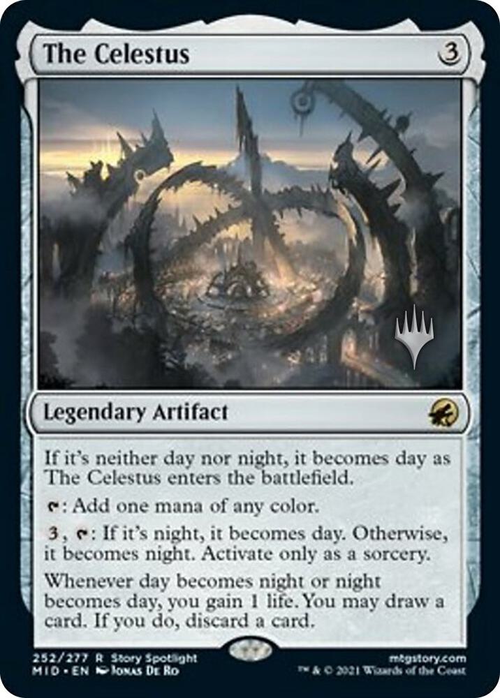 The Celestus (252) [Innistrad: Midnight Hunt Promos]