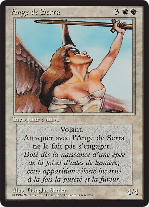 Serra Angel (40) [Foreign Black Border]