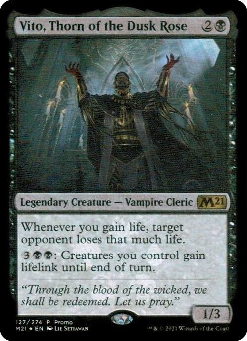 Vito, Thorn of the Dusk Rose (127) [Media Promos]