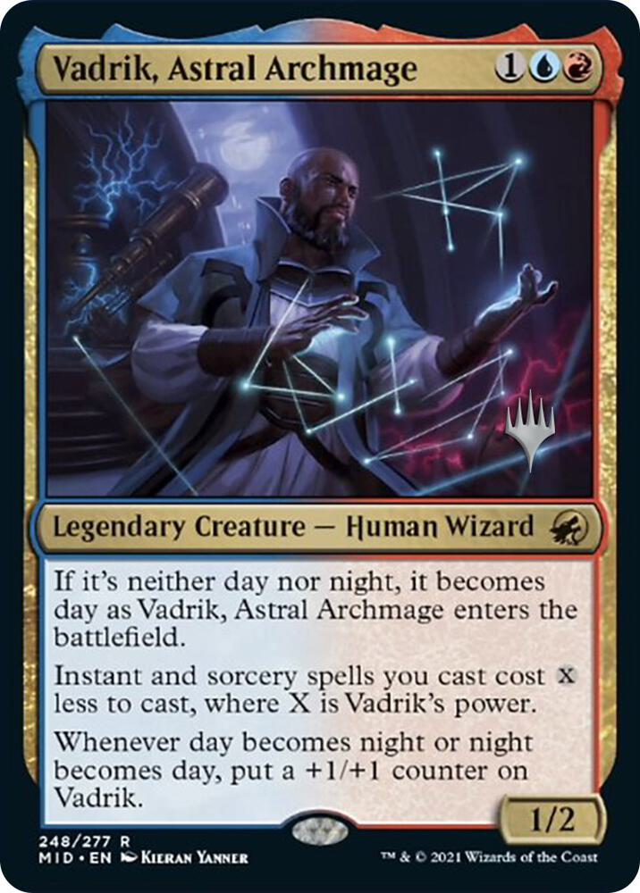 Vadrik, Astral Archmage (248) [Innistrad: Midnight Hunt Promos]