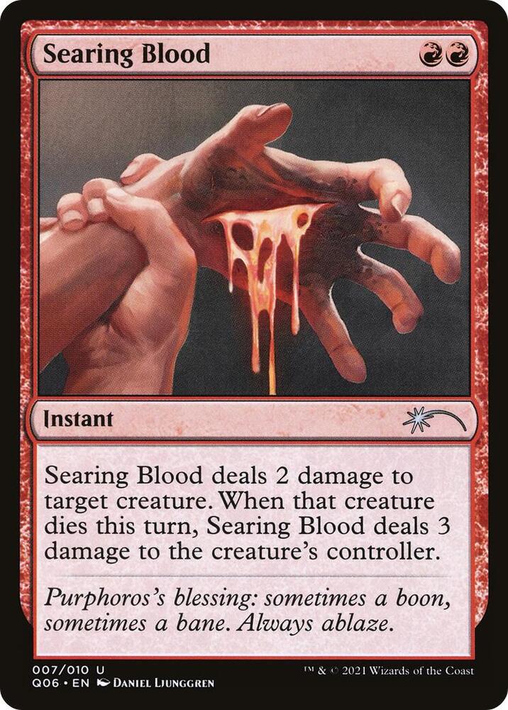 Searing Blood (7) [Unique and Miscellaneous Promos]