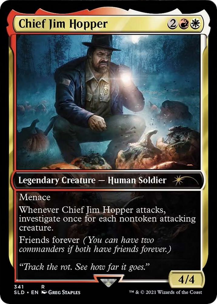 Chief Jim Hopper (341) [Secret Lair Drop]