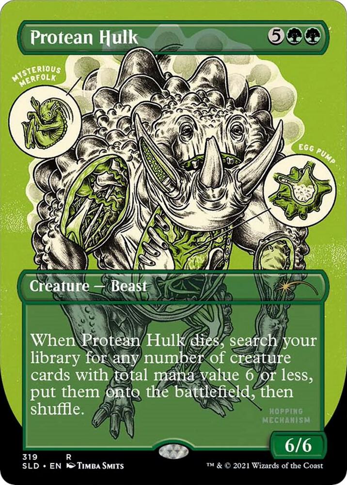 Protean Hulk (319) [Secret Lair Drop] [Borderless]