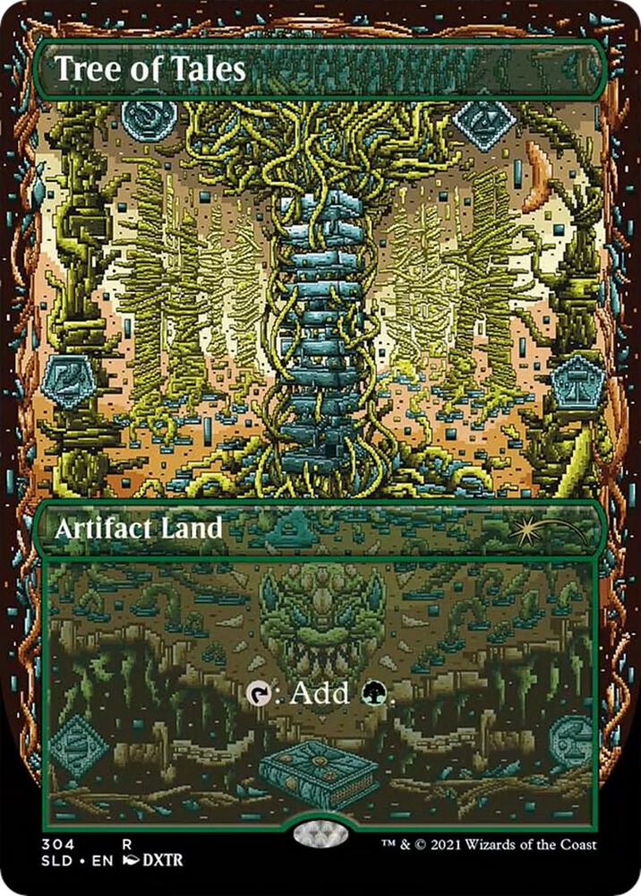 Tree of Tales (304) [Secret Lair Drop] [Borderless]