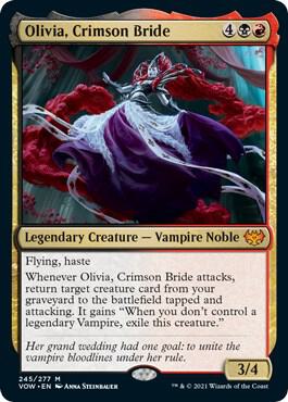 Olivia, Crimson Bride (245) [Innistrad: Crimson Vow]
