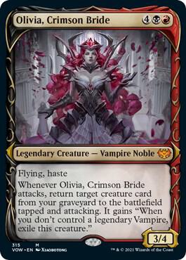Olivia, Crimson Bride (Showcase) (315) [Innistrad: Crimson Vow] [Showcase]