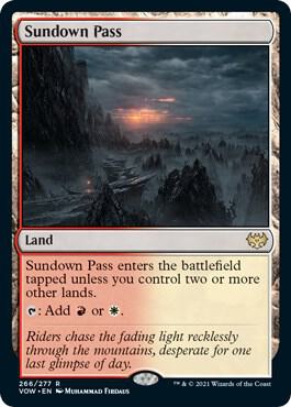Sundown Pass (266) [Innistrad: Crimson Vow]