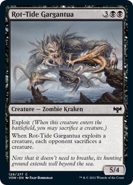 Rot-Tide Gargantua (129) [Innistrad: Crimson Vow]