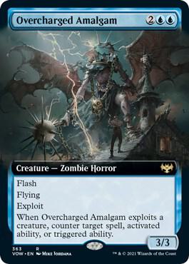 Overcharged Amalgam (Extended Art) (363) [Innistrad: Crimson Vow] [Extended Art]