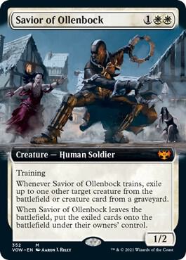 Savior of Ollenbock (Extended Art) (352) [Innistrad: Crimson Vow] [Extended Art]