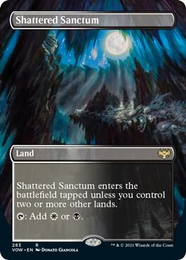 Shattered Sanctum (Borderless) (283) [Innistrad: Crimson Vow] [Borderless]