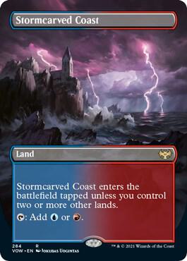 Stormcarved Coast (Borderless) (284) [Innistrad: Crimson Vow] [Borderless]