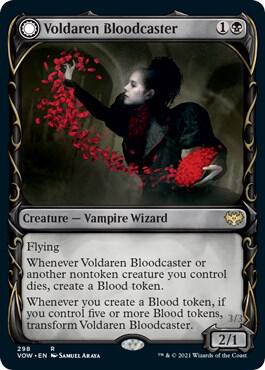 Voldaren Bloodcaster (Showcase) (298) [Innistrad: Crimson Vow] [Showcase]