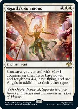 Sigarda's Summons (36) [Innistrad: Crimson Vow]