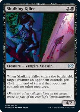 Skulking Killer (130) [Innistrad: Crimson Vow]