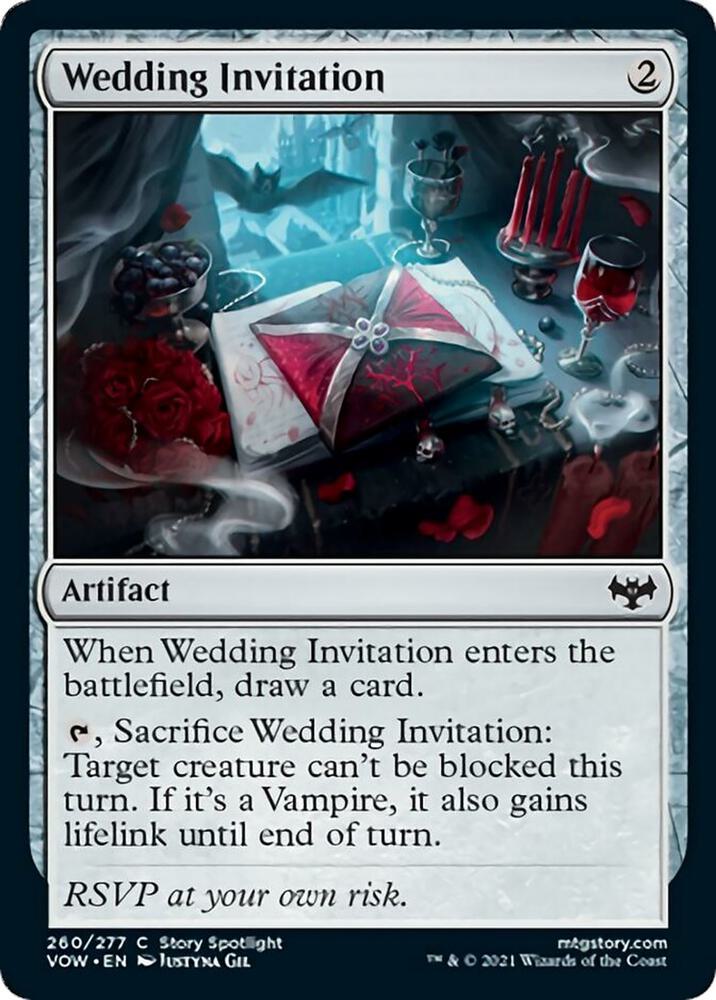 Wedding Invitation (260) [Innistrad: Crimson Vow]
