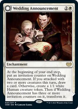 Wedding Announcement (45) [Innistrad: Crimson Vow]