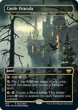 Castle Dracula - Voldaren Estate (403) [Buy-A-Box Promos] [Borderless]