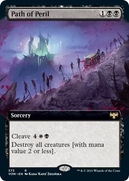 Path of Peril (Extended Art) (373) [Innistrad: Crimson Vow] [Extended Art]