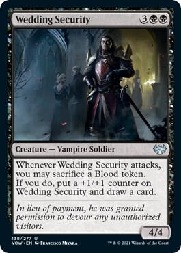 Wedding Security (138) [Innistrad: Crimson Vow]