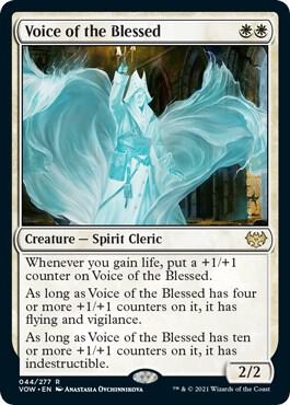 Voice of the Blessed (44) [Innistrad: Crimson Vow]