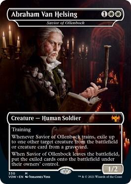 Abraham Van Helsing - Savior of Ollenbock (330) [Innistrad: Crimson Vow] [Borderless]