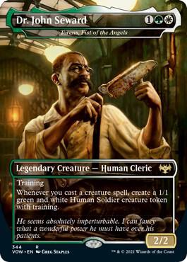 Dr. John Seward - Torens, Fist of the Angels (344) [Innistrad: Crimson Vow] [Borderless]