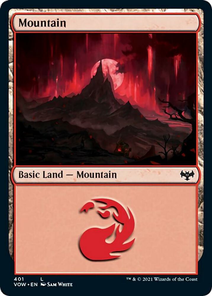 Mountain (401) [Innistrad: Crimson Vow]