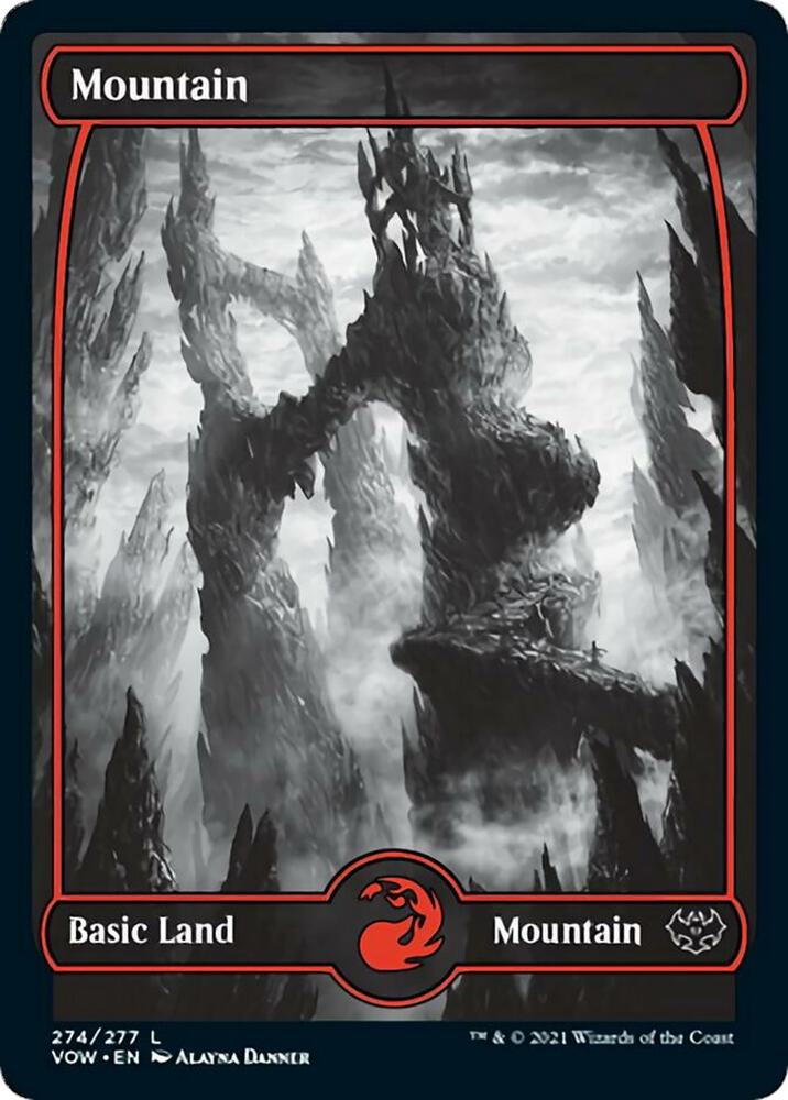 Mountain (274) [Innistrad: Crimson Vow] [Showcase]