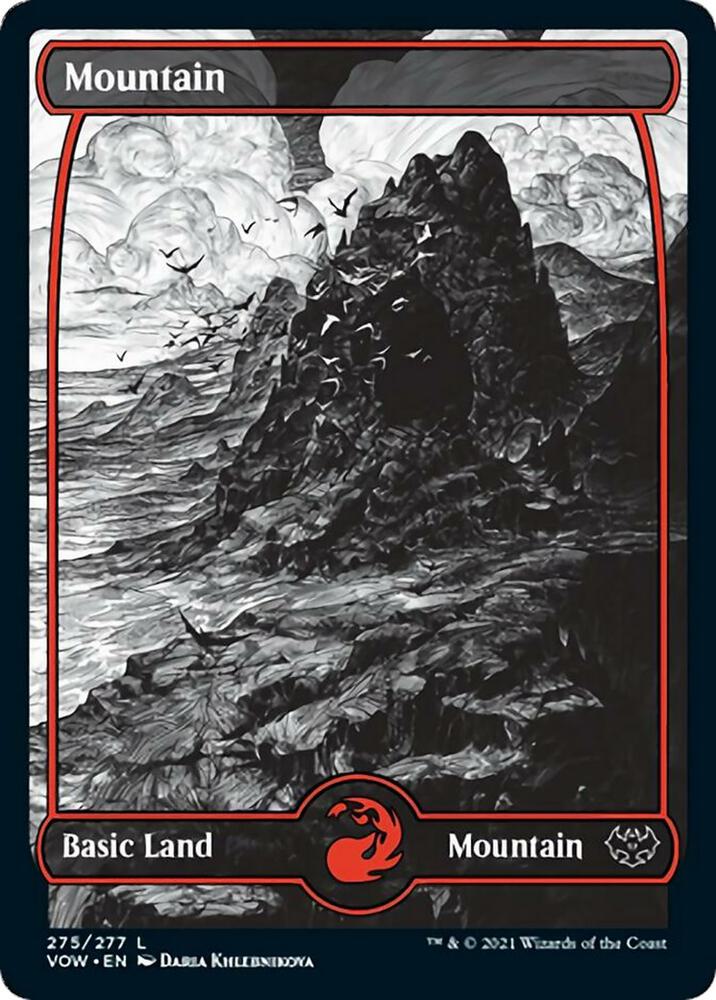 Mountain (275) [Innistrad: Crimson Vow] [Showcase]
