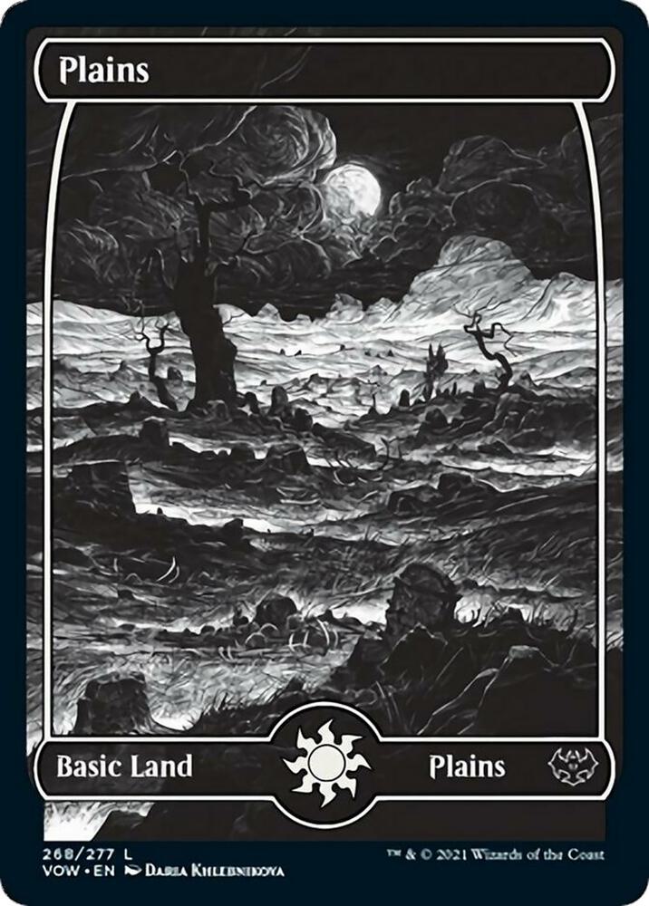 Plains (268) [Innistrad: Crimson Vow] [Showcase]