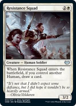 Resistance Squad (32) [Innistrad: Crimson Vow]