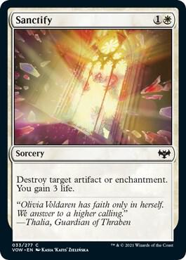 Sanctify (33) [Innistrad: Crimson Vow]
