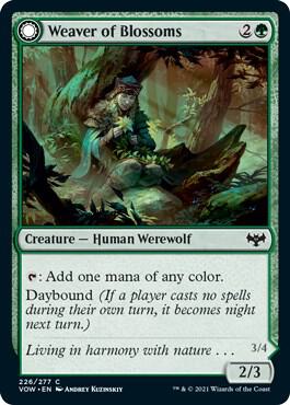 Weaver of Blossoms (226) [Innistrad: Crimson Vow]