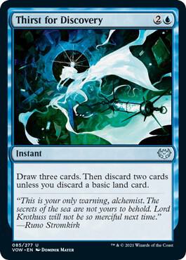 Thirst for Discovery (85) [Innistrad: Crimson Vow]