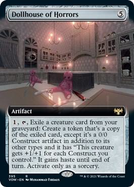 Dollhouse of Horrors (Extended Art) (395) [Innistrad: Crimson Vow] [Extended Art]