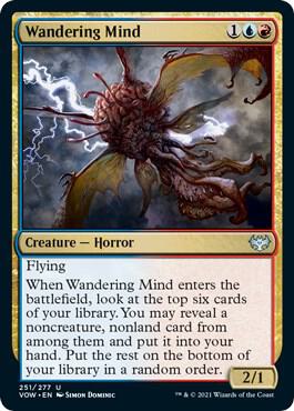 Wandering Mind (251) [Innistrad: Crimson Vow]