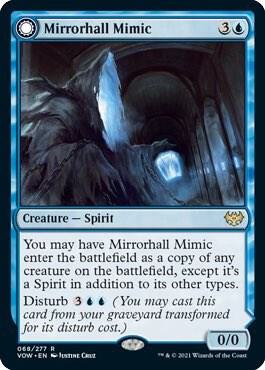 Mirrorhall Mimic (68) [Innistrad: Crimson Vow]