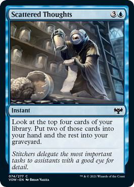 Scattered Thoughts (74) [Innistrad: Crimson Vow]