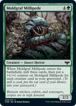 Moldgraf Millipede (209) [Innistrad: Crimson Vow]