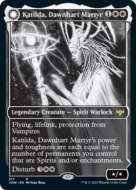Katilda, Dawnhart Martyr (Showcase) (317) [Innistrad: Crimson Vow] [Showcase]