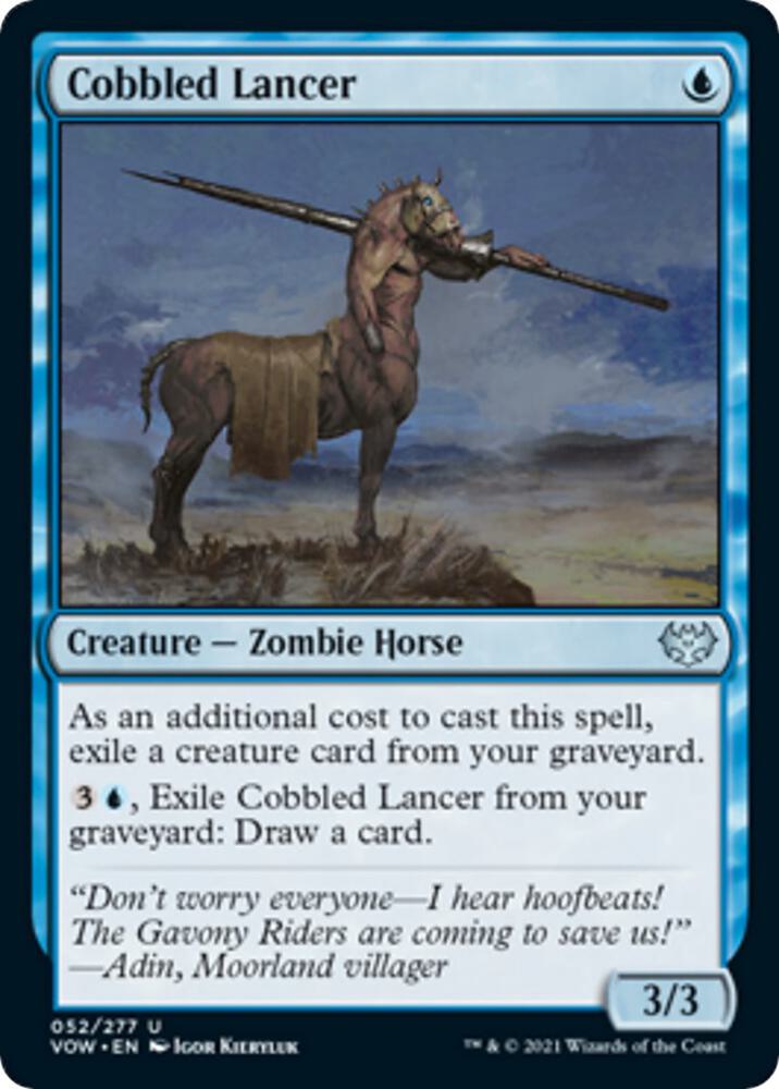 Cobbled Lancer (52) [Innistrad: Crimson Vow]