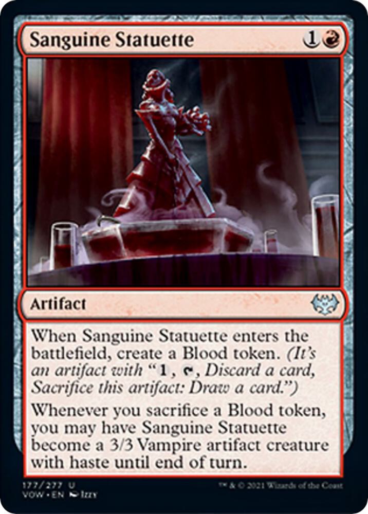 Sanguine Statuette (177) [Innistrad: Crimson Vow]