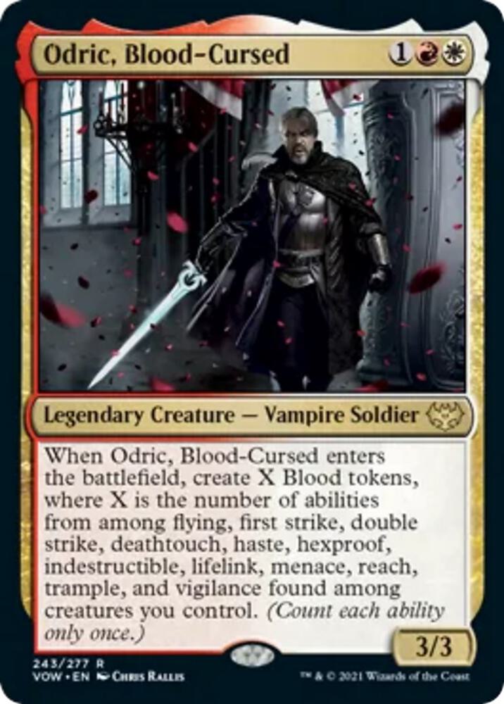 Odric, Blood-Cursed (243) [Innistrad: Crimson Vow]