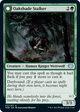 Oakshade Stalker (212) [Innistrad: Crimson Vow]